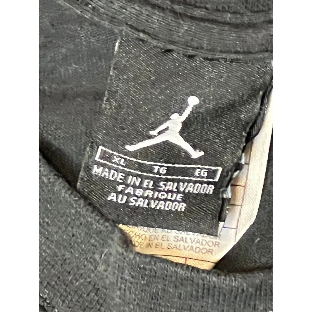 Air Jordan Black Red Jumpman Logo T Shirt Men's Size XL